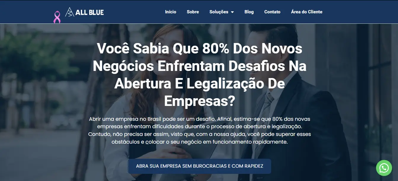 Abertura E Legalizacao De Empresas - ALL BLUE CONTABILIDADE