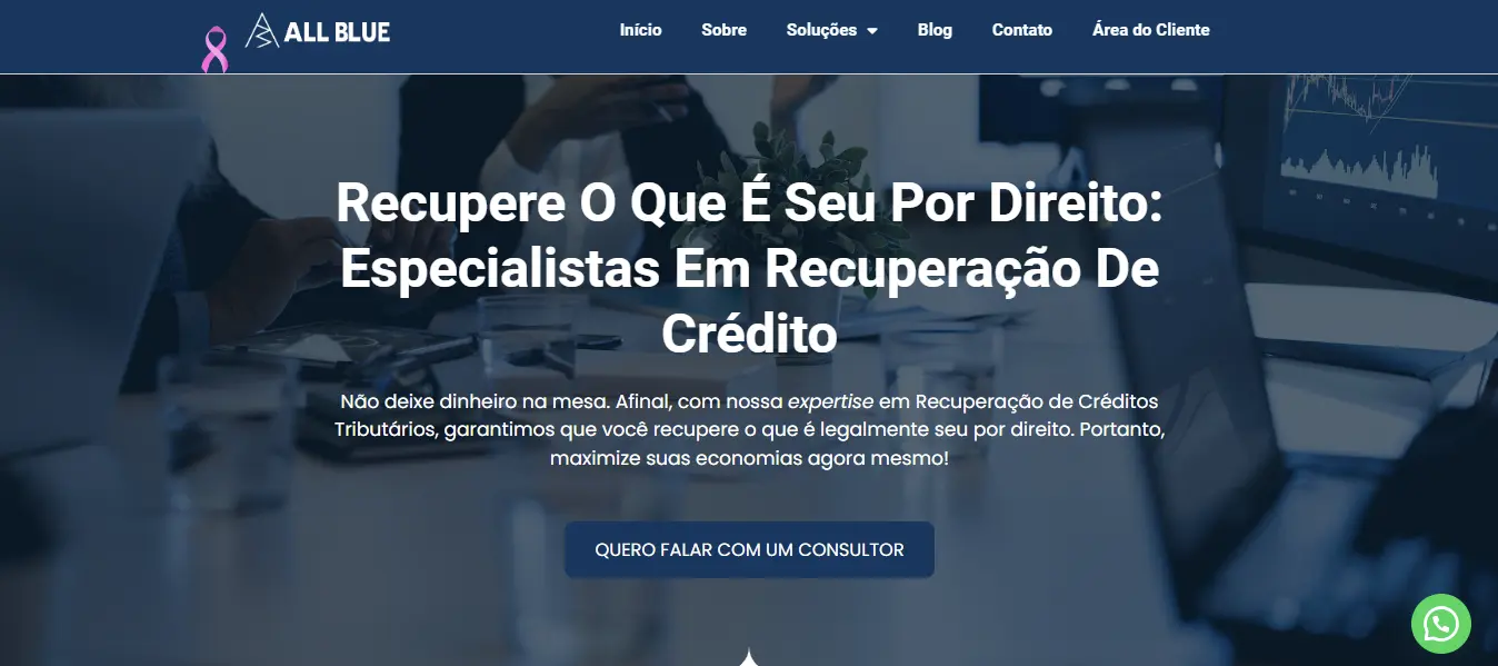 Recuperacao De Credito - ALL BLUE CONTABILIDADE